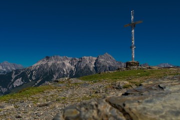 Gros&szlig;er Asitz mit blick auf die Leoganger Steinberge
