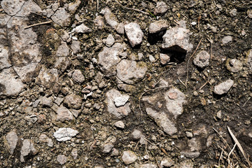 The texture of the earth