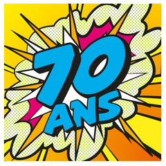 carte anniversaire pop art 70 ans 6