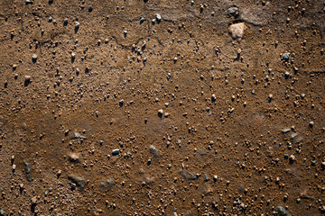 Gravel road texture