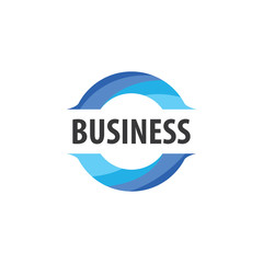 Letter X logo design concept negative space style. Abstract sign constructed from round check marks. Vector elements template icon. Blue color