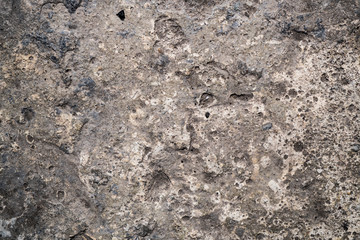 The texture of concrete