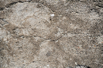 The texture of concrete