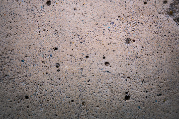The texture of concrete