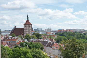 Olsztyn - panorama miasta