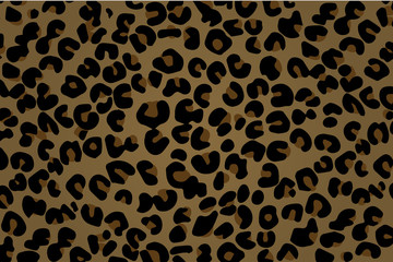 leopard texture pattern wallpaper background illustration vector