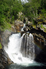 Ulafossen waterfall