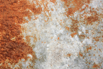 Abstract background Corrosion of steel,  Rusty metal background, Old metal plate background and texture