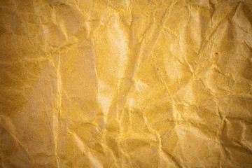 Texture crumpled brown paper background.