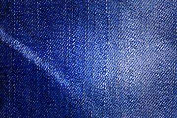 Blue Jeans texture background.