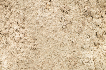 The texture of the construction sand