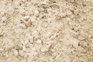 The texture of the construction sand