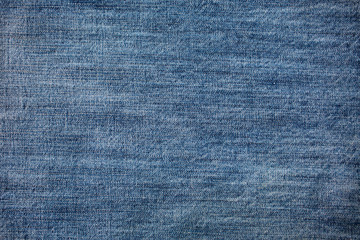 Denim blue jeans, Close up & Macro shot, Abstract textile texture background,