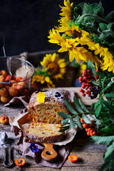 Whole Grain Apricot Bread..style rustic.