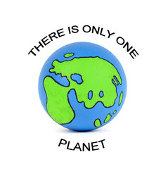 es gibt nur eine Erde