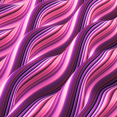 Obraz premium Line background. 3d illustration, 3d rendering.