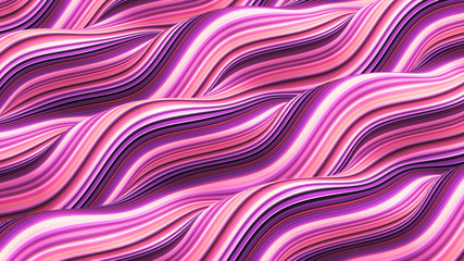 Line background. 3d illustration, 3d rendering.