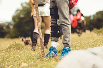 Fusion Knee Brace for normal daily activities as well as athletic endeavors, perfect every day brace for knee instabilities with an adjustable thumbwheel for recovery after surgery.