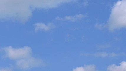 Time lapse video of changing cloudscape in 4K