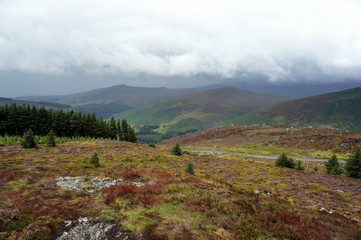 Landscapes of Ireland.It will rain soon.