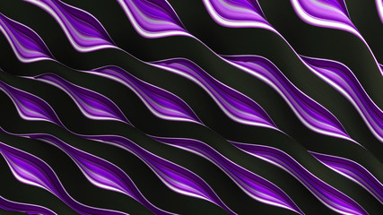 Obraz premium Line background. 3d illustration, 3d rendering.