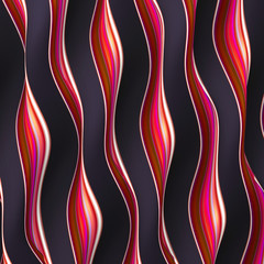 Line background. 3d illustration, 3d rendering.