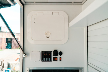 Photograph of electrical control unit in