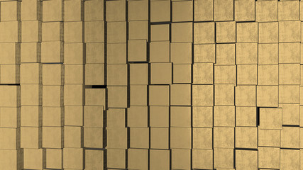 3d rendering of tiles mosaic seamless pattern with nice color