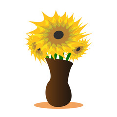 Obraz premium Beautiful bouquet of flowers