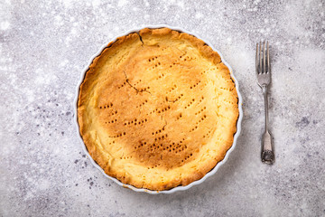 Cooking the pie. Baking. Preparing for the tarte.