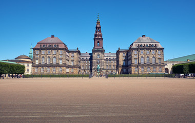 Obraz premium Christiansborg Palace in Copenhagen