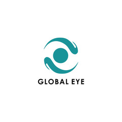 Global camera eye logo