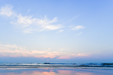 Obraz premium 岩屋海岸の夕暮（福岡県）