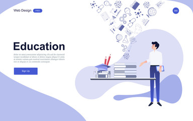 Online education, training and courses, learning.