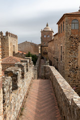 Obraz premium Caceres, Old and gothic village in Extremadura, Spain
