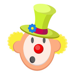Funny cute clown