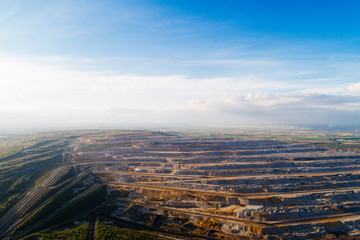 Obraz premium Tagebau Hambach