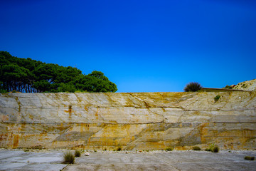Fototapeta premium stone wall, northern Mediterranean