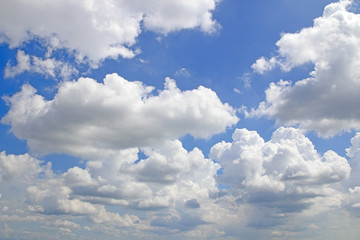 blue sky background with clouds