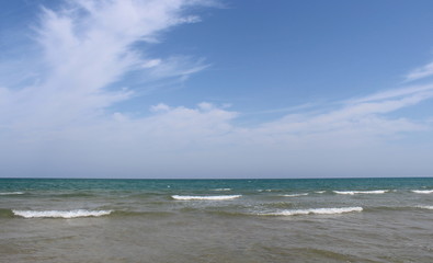Fototapeta na wymiar Vacanze al mare in Estate - Relax