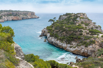cala del moro Bay in Mallorca
