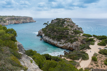 cala del moro Bay in Mallorca