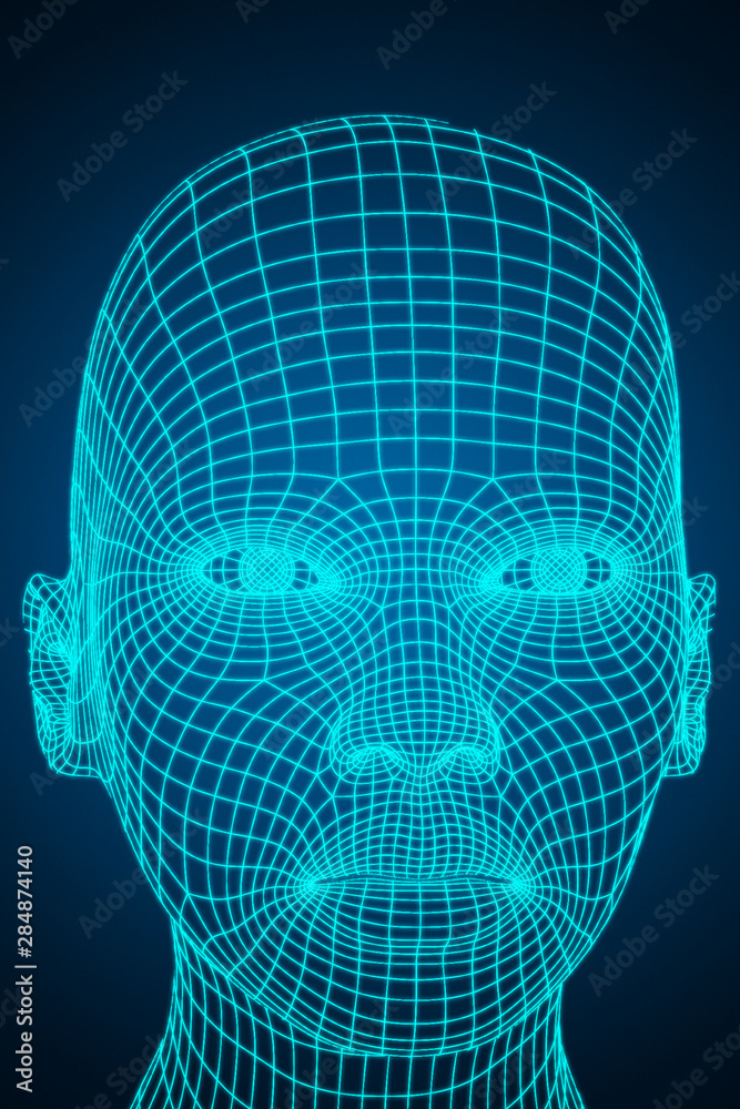 Poster ai and robotics concept