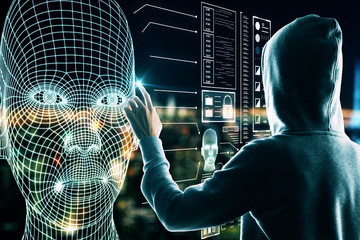 AI and robotics concept