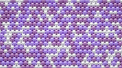 Beautiful, luxury, elegant festive bead background. 3d illustration, 3d rendering.