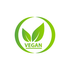 vegan icon bio ecology organic,logos label tag green leaf