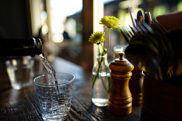 keep using glass bottle for save environment clean 