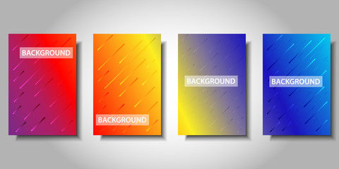 Modern background design. Colorful halftone gradients. Minimal covers design. Background template design for web. Cool gradients. Vector illustration.