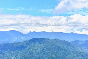 Mountain Scenery Near Ba Na Hills in Vietnam