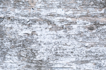 old wooden wall painted with white paint